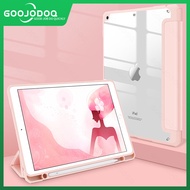 GOOJODOQ iPad Air 4 Case For iPad Pro 11 Case 2020 2021 for iPad 7th 8th 10.2 Cover For iPad Air 2 1 9.7 Mini 4 5(With Pencil Holder)