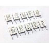 5pcs R 5W ceramic resistor 0.01 0.02 0.05 0.10 0.15 0.22 0.25 0.33 0.47 0.5 OHM R5W