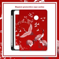 For Huawei Tablet Matepad 11 Inch 2023 2021 Case with Pencil Slot Mediapad M6 10.8 8.4 T5 M5 Lite 10.1 Cover for Huawei Matepad 10.4 Inch SE Air 11.5 T10s T10 9.7 Case
