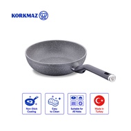 Korkmaz Palma Non-Stick Wok 28cm, Induction Compatible