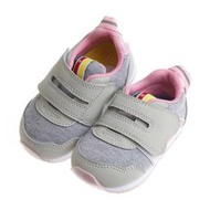 童鞋/  日本IFME粉灰色流線透氣寶寶機能學步鞋(12.5~14.5公分) PBW383J