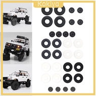 [kokiyaMY] 4WD 1/16 Wheel Rim Tire For WPL B14 B16 B24 B36 C14 C24 RC Car Tires Rims Sponge