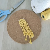 Macramé Cork Board Pin Board