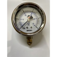 Skon Pressure Gauge 2.5 Inch 50 Bar 5 Mpa 1/4 Bsp