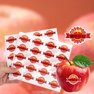 Fruit Label Apple Label Sticker Red Fuji Apple Sticker Crystal Fuji Sticker Universal Apple Label