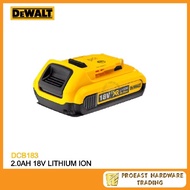 DEWALT DCB183 2.0 AH 18V LITHIUM ION BATTERY