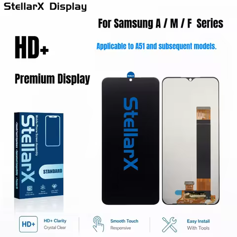 INCELL LCD HD+ Display For Samsung A51 4G 5G A53 A55 A70 A70S A71 A72 M10S M22 F22 M30 M42 M21 M21S 