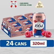 1664 Rosé Beer Can Premium Wheat Beer 4.5% Alcohol (320ml x 24)