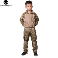 EmersonGear ยุทธวิธี G3 BDU ชุดจู่โจมเด็กเสื้อและกางเกงชุด 6Y-14Y