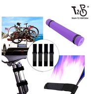 T2P 4 Pcs Bike Rack Bicycle Straps Bikes Wheel Stabilizer Strap Velcro Strap Securing Cord Organizer for Multi Purpose