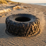 [kwbyle] SiaBiced ATV Tire Knobby Go-Kart Tire Heavy-Duty for Beach Cart