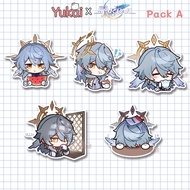 Premium Sunday Honkai Star Rail (HSR) Pack Stickers, Waterproof Anime Stickers