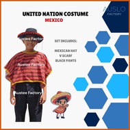 ◇ ✸ ✈ Auslofactory Costume for United Nation Event Boy Costume Mexico