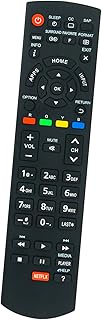 N2QAYB000828 Replace Remote Compatible with Panasonic LCD HDTV TC-P42X3 TC-P50S30 TC-L42E60 TH-42PX8