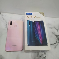 Vivo y17 Ram 4128Gb Handphone Second Seken Bekas Fullset Batangan