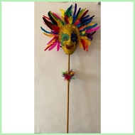 ∈ ♚ ✤ Cutesy Masquerade Ati- Atihan Sibat Props Costume Festival Props Scepter