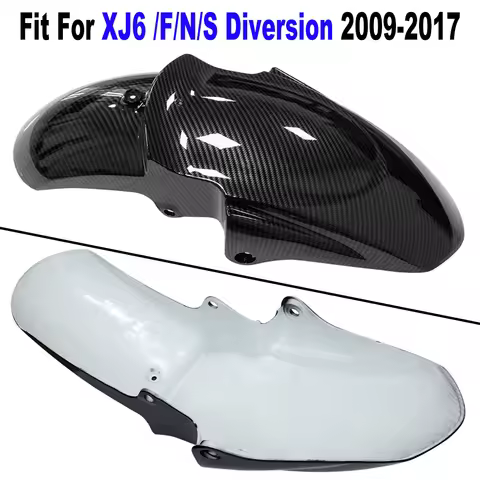 Carbon Fiber Looking Front Fender For Yamaha XJ6 Diversion XJ6F XJ6N XJ6S 2009-2017 Wheel Splash Gua