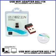 Wifi Adapter 802.11N 300Mbps Mini / Wifi Adapter M-TECH 802.11N 300Mbps Mini