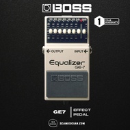 BOSS GE7 EQUALIZER GUITAR PEDAL (EFFECT PEDALS/ GE 7/ GE-7)