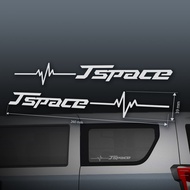 XIII CMC China JSpace J SPACE Heart Decoration Car Sticker