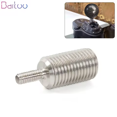 Aluminum M12x1.25 Gear Shifter Adapter For Logitech G25 G27 G29 G920 Gear Shift Head Adapter Modific
