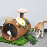 7ou0 Tree Hole Cat Bed House Creative Cat Scratchers Pet Cats Tunnel Toy Cat Tree Tower Sisal Scratching Board for Cat Grinding ClawsScratchers Pads &amp; Posts