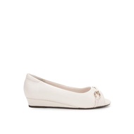 Hush Puppies Sepatu Flat Wanita Felicity Jansen Off White