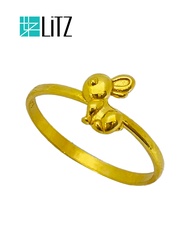 LITZ 916 (22K) Gold  Ring (PX) LGR0153