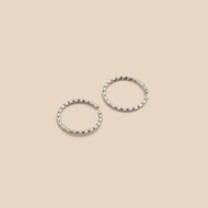 2pcs 316L Stainless Steel Twist Nose Rings 20G 0.8x8mm Septum Helix Nostril Piercing Labret Lip Pier