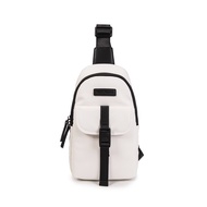 Hush Puppies Tas Pria Qiunton Chest Bag White