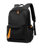 กระเป๋าสะพายไหล่ผู้ชายลำลองขนาด14นิ้ว กระเป๋าใส่คอมพิวเตอร์เดินทางเรียบง่ายความจุขนาดใหญ่กระเป๋านักเรียน