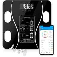 Body Fat Scale Body Scales Smart Wireless Digital Bathroom Weight Scale Body Composition Analyzer We