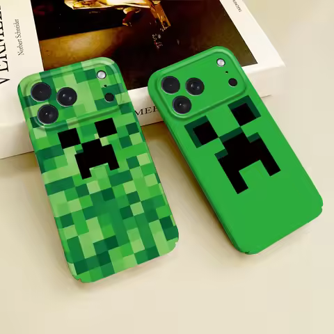 M-Mine Phone Case For iPhone 17 16 15 14 13 12 11 Plus Pro Max Mini Glossy HD Hard Cover Film Shell 