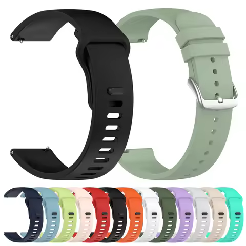 Watch Strap For Haylou watch R8 S8 S6/Watch 2 Pro (LS02 Pro)/Watch 4 4S/Solar 5/Ultra Silicone Wrist