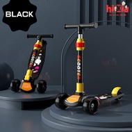 [SG Seller]Childrens Scooter 3 Wheels Foldable Kick Scooter Childrens Kids Scooter Toddler Outdoor S