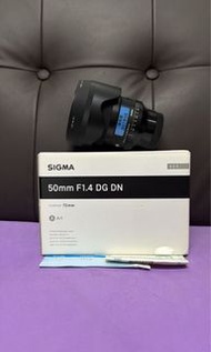 完美無瑕  香港行貨 有保養 2027-3 Sigma 50 50mm F1.4 DG DN  Sony FE Mount 最新款