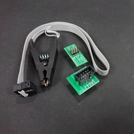 Ic Flash SOP 8 Clamp Tool Plus Cable for CH341 Programmer etc.