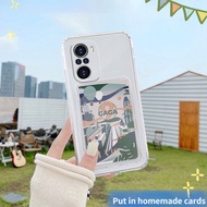 New Fashion Card Case for Xiaomi Redmi Note 11 Pro Plus 10 10S 9 Pro Max 9S 9T 8 2019 2021 10X 8A 7A