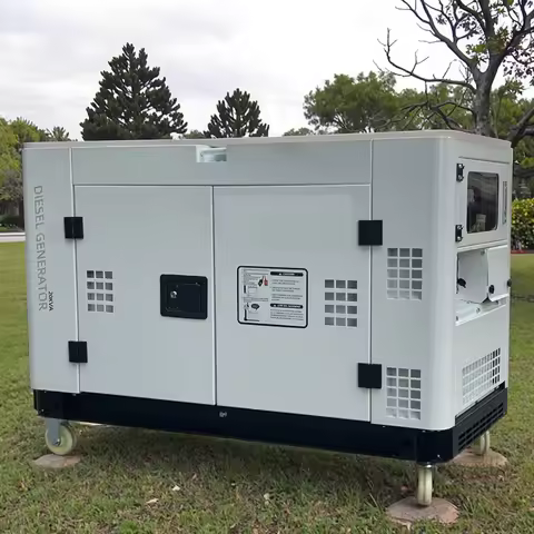 10KVA 10KW Low Noise Fuel Powered Generator 50HZ/60HZ Single Phase 3 Phase 110V/220V/380V Silent 5kw