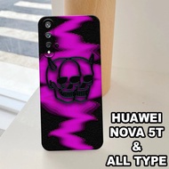 G9 - HUAWEI NOVA 5T Silicone - HUAWEI NOVA 5T pro camera Softcase - CYBERPUNK Motif - Flexible rubbe
