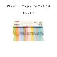 Washi Tape Set Pita Perekat Selotip Kertas Warna Pastel Joyko WT-100