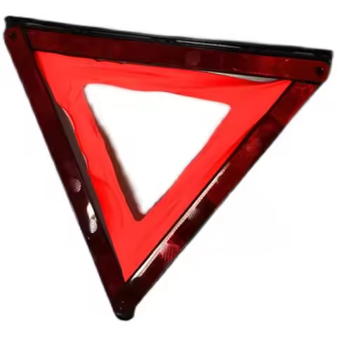For Roewe RX5 360 350 550 RX3 for MG 6 GS HS ZS Automobiles Red Triangular Warning Sign Stand Brand 