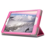 8 inch PU Leather Folio Cover Protective Tablet Case for Teclast P80 Pro (PINK)