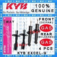 Proton Waja GX 1.6  (2000-2011) KYB / KAYABA  Absorber Front &amp; Rear Gas 4 Pcs