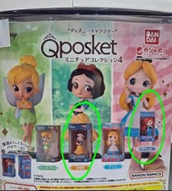 Qposket 迪士尼迷你公主扭蛋 (Snow White & Ariel)