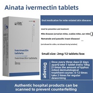 Ivermectin Tablets for Dogs Oral Internal Skin Diseases Medication against Mites Roundworms Ear Mite