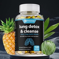Pslalae Lung Detox & Cleansing, Lung Health Complex, Highly Absorbed, Boosts Immune Support, Relieve