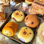 Capybara Bakery Slow Rising Squishy Capybara Toy Bread Pastry Cake Squeeze Stress Relief Hand Relaxi