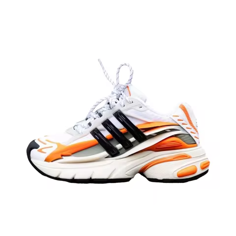 Adidas Adistar Jellyfish Chunky Sneakers Men's Low Top White/Orange/Black