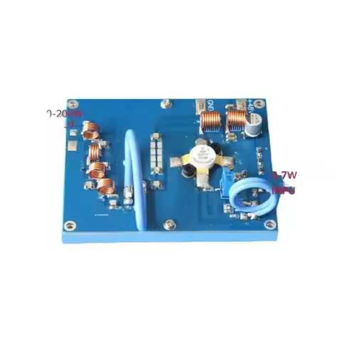 150W 200W Maximum RF FM Transmitter FM 70-120MHz Modulated Power Ham Radio Amplifier